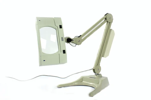 Flexible Arm Illuminated Magnifier Deluxe Model- Table Top