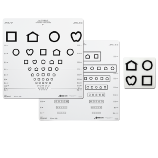 Eye Chart Lea Symbols 10 Foot Distance Acuity Test
