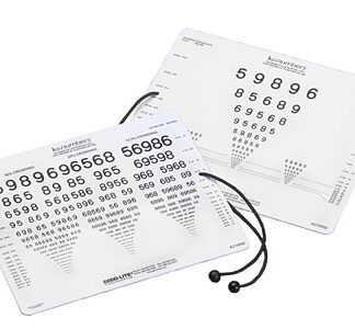LEA NUMBERS Near Vision Card