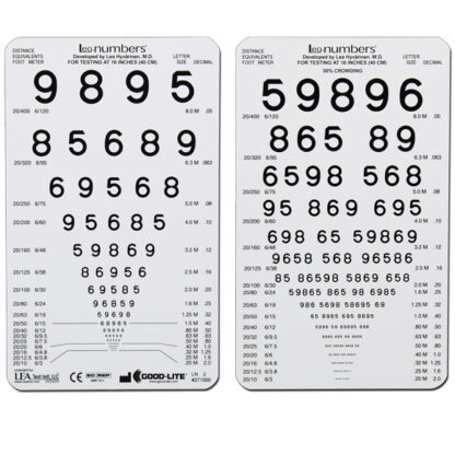 LEA NUMBERS Pocket-Sized Near Card - 271000