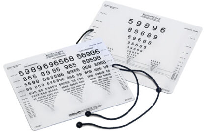 LEA NUMBERS Intermediate Vision Card - 274100
