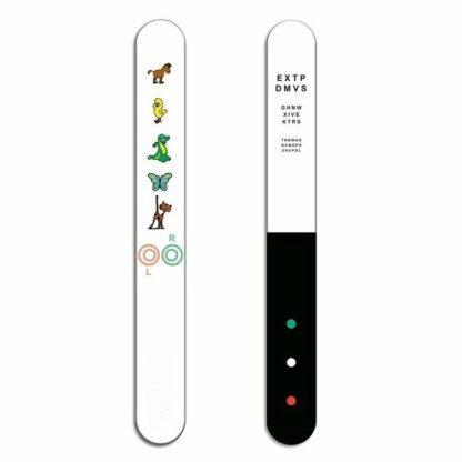 Fixation Stick with Red/Green Anti-Suppression Check