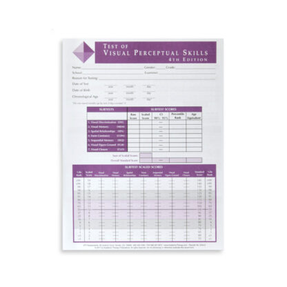 Test of Visual Perceptual Skills 4th Edition - Image 2