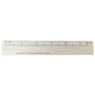 Contact Lens Diameter Gauge