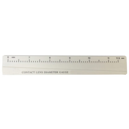 Contact Lens Diameter Gauge