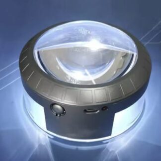 5X Lighted Dome Magnifier - Rechargeable