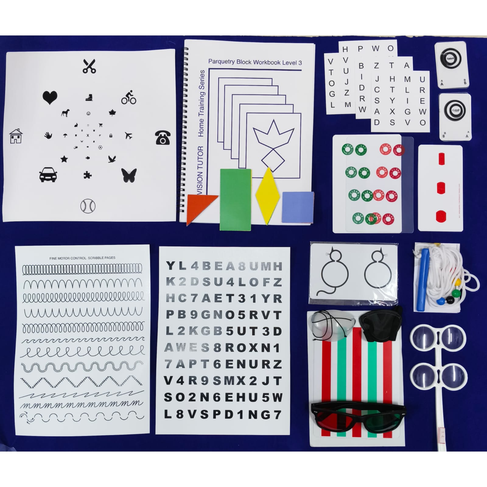 OT Vision Therapy Patient Kit