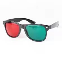 Red Green Anaglyph Glasses