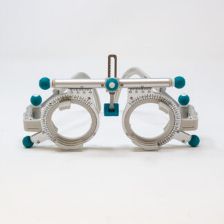 Deluxe Adjustable Trial Frame - Silver & Teal