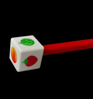 OT Fixation Cube with Fruit Patterns